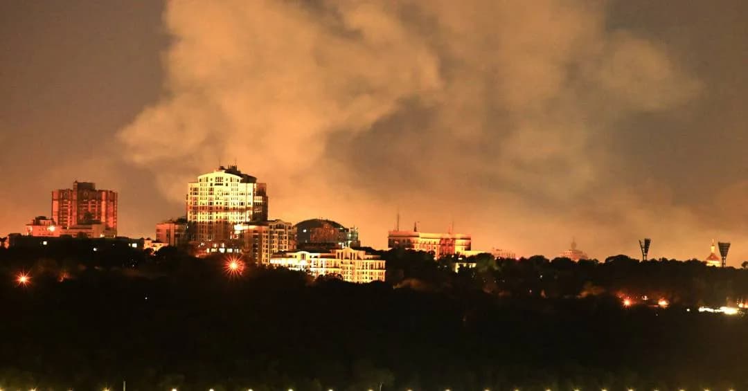 Ataque russo a Kiev mata 16 e atinge hospital infantil