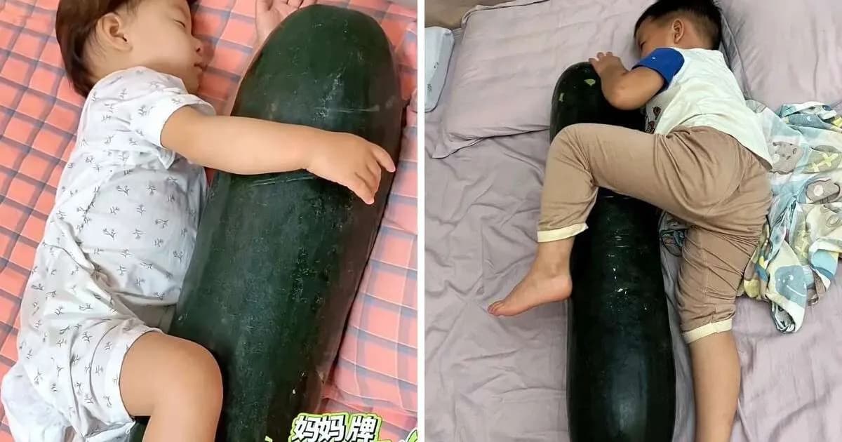 Dormir abraçado com melão: o truque chinês contra o calor