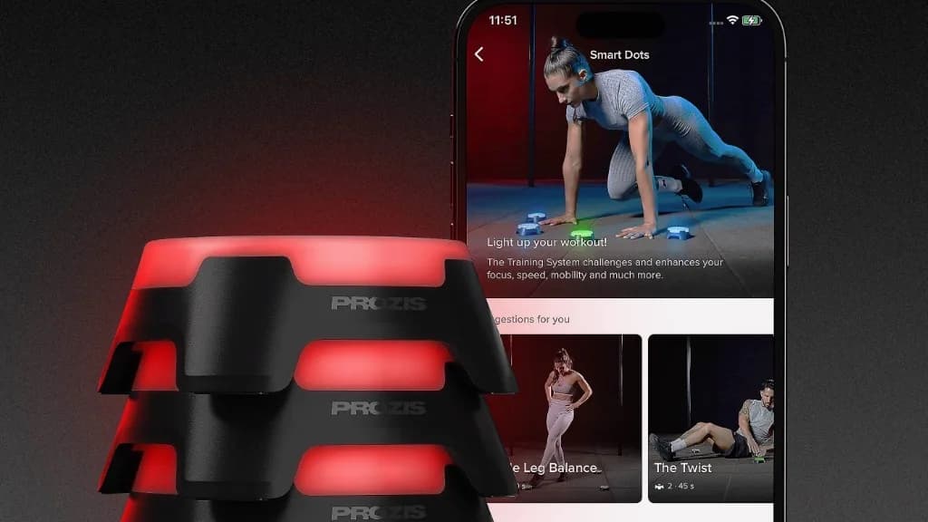 Smart Dots da Prozis: treino com sensores e desafios no app Prozis Go