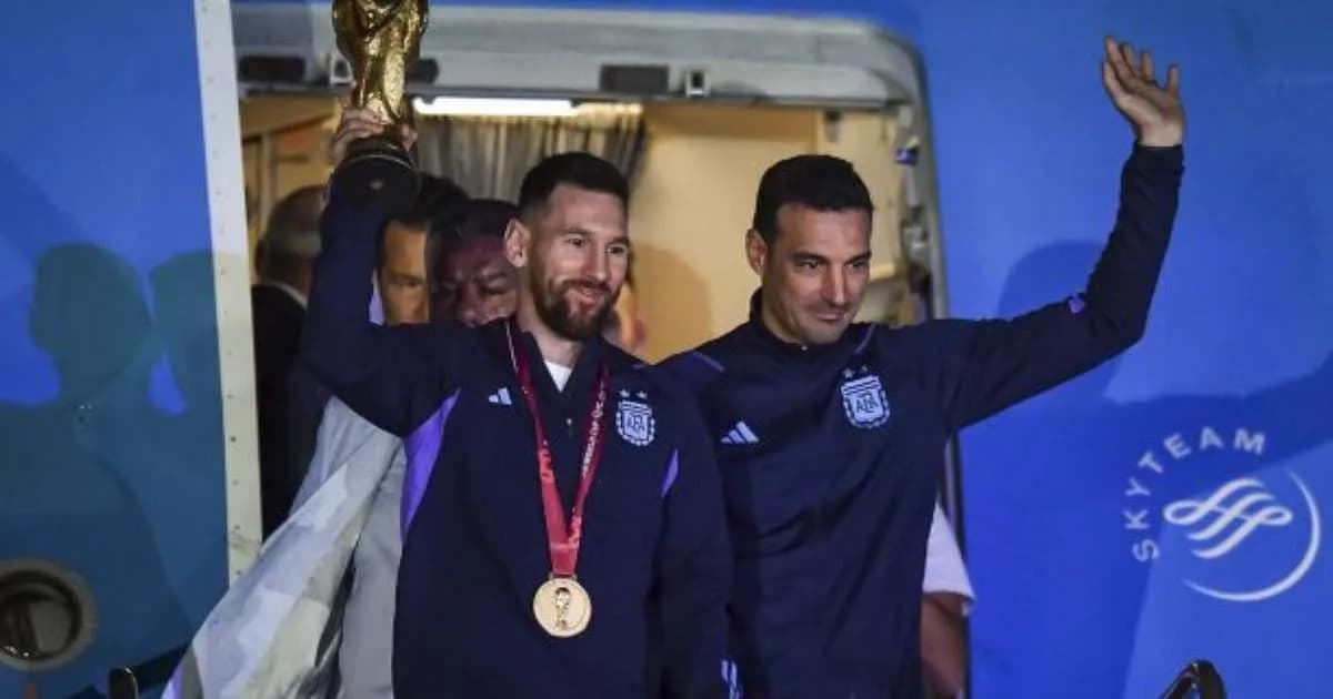 Dilema de Scaloni na final: família na Espanha e foco na Argentina