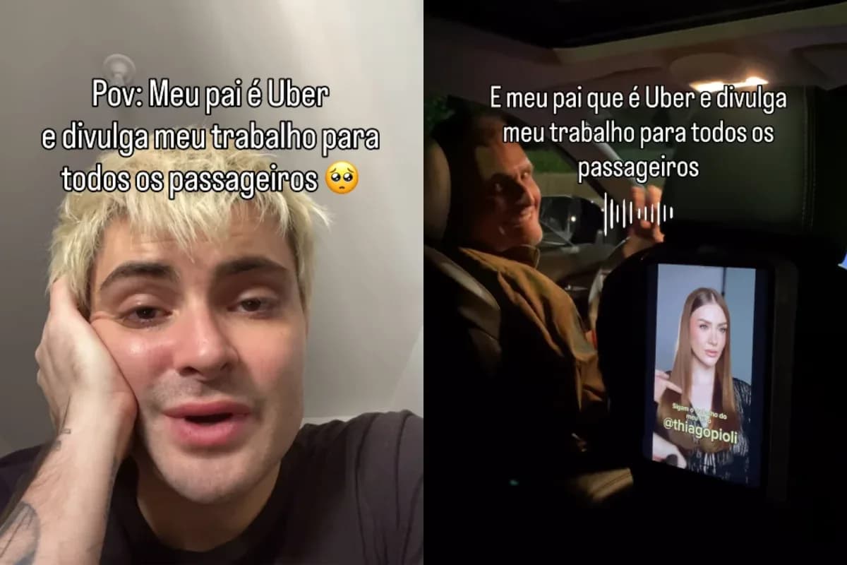 Pai apoia sonho do filho de ser maquiador e reação emociona a web