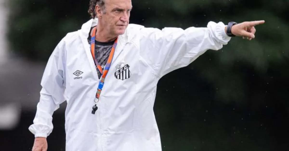 Santos: Cuca evita reforços e aposta na base após 5 saídas sem chegadas