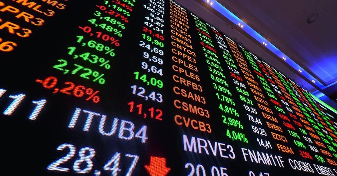 Ibovespa recua 8,54% em dólar e só perde para a Argentina