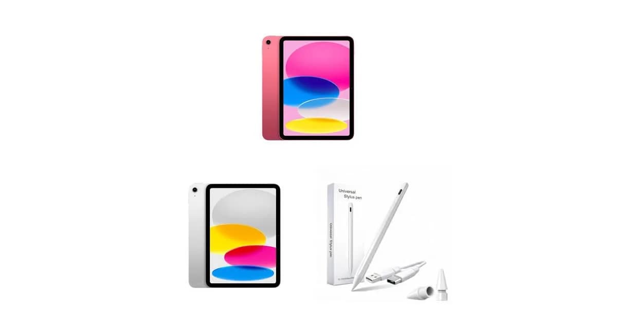 iPad 2025 com chip A16 tem versões Rosa e Prateada na Amazon