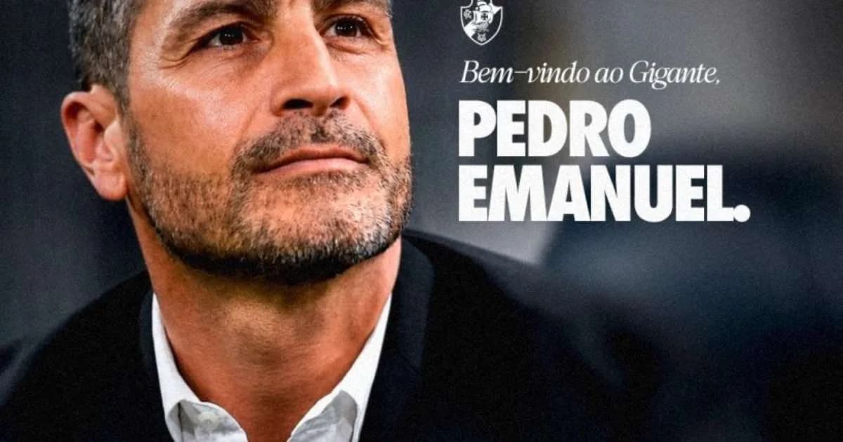 Pedro Emanuel é o novo técnico do Vasco e estreia no Brasileirão 2026