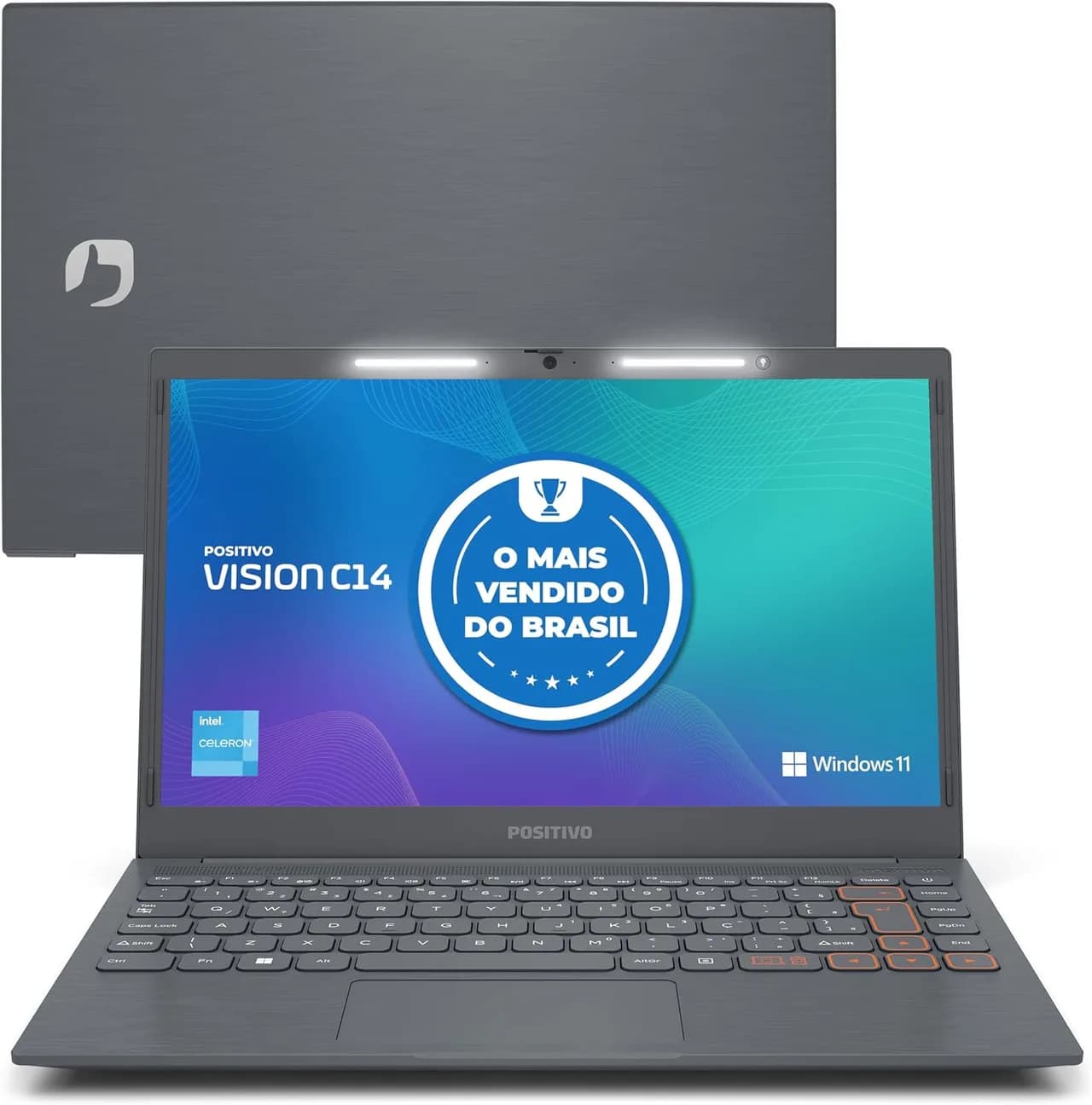 Notebook Positivo Vision C14 com Windows 11: R$ 1.899 na Amazon