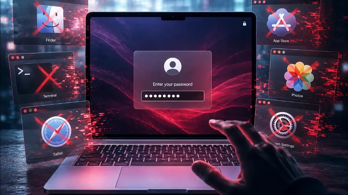 ClickLock Stealer no macOS: golpe que tenta roubar senhas e trava o PC