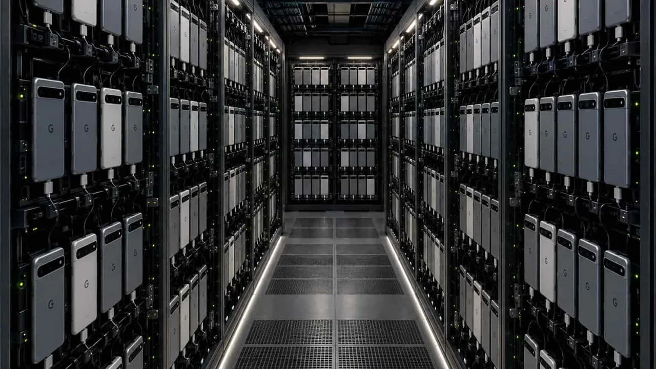 Como a Google transforma celulares antigos em servidores pequenos