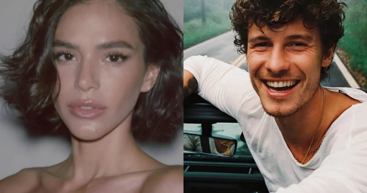 Fotos de Shawn Mendes e Bruna Marquezine na praia são vendidas ao exterior