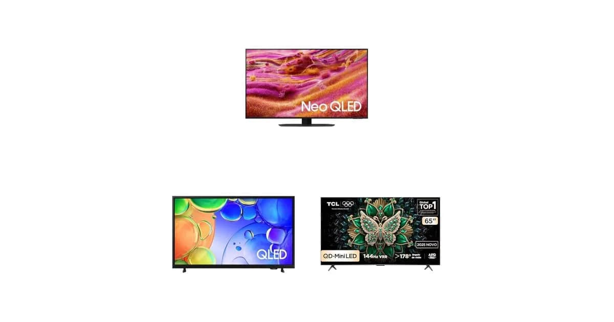 TVs QLED com preço que surpreende na Amazon: confira