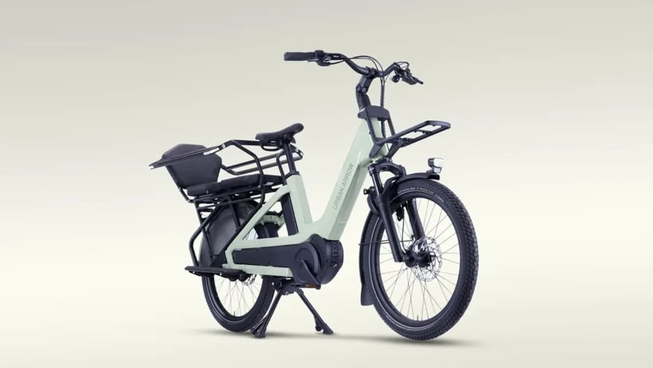 Urban Arrow Breeze: longtail elétrica para família por US$ 6.999