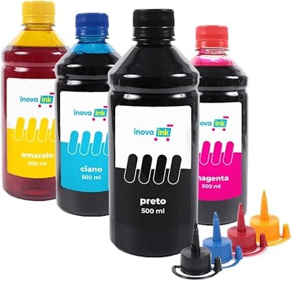 Kit 4 Tintas L4260 500ml Inova Ink — Oferta Black Friday a R$165,66