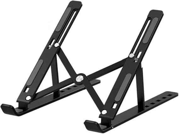 Suporte em Alumínio para Notebook/Tablet – Altura Regulável, R$33,92