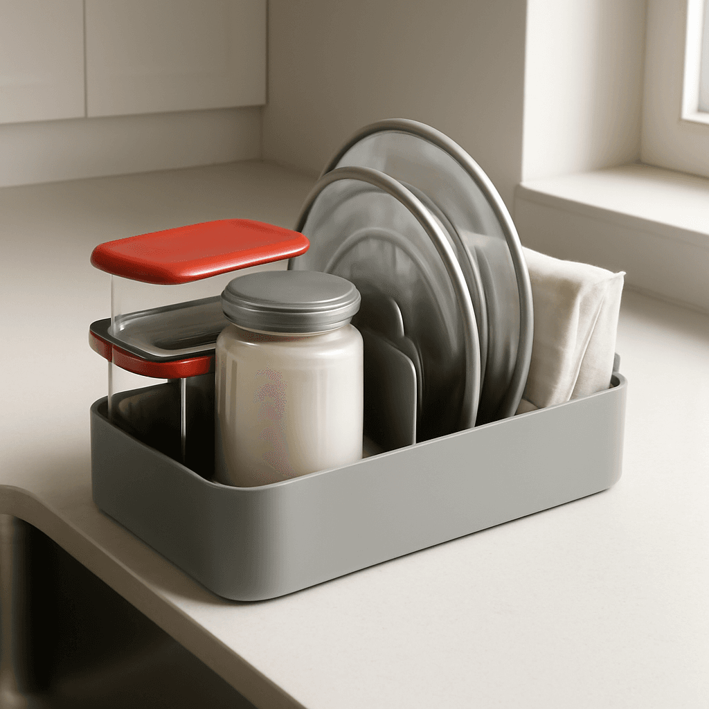 organizador prático que otimiza espaços pequenos para uma casa mais funcional