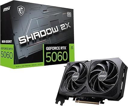 RTX 5060 Shadow 2X OC 8GB por R$ 2.035,84 Black Friday frete grátis