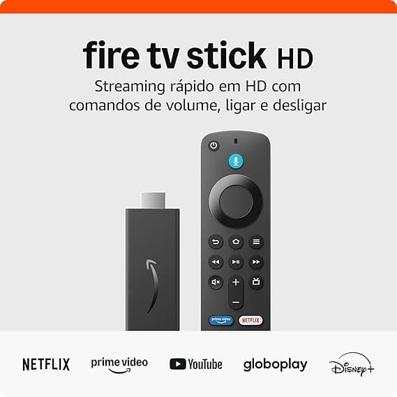 Fire TV Stick HD: R$ 204,65 com FIRETVBLACK na Black Friday
