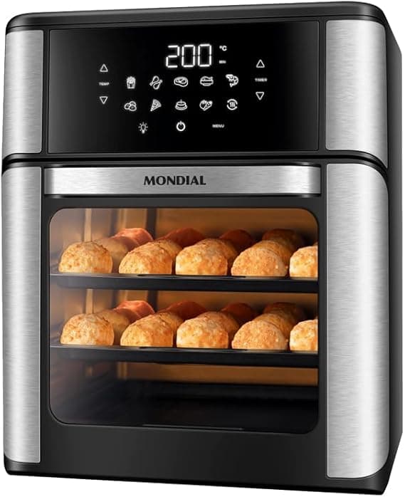 Mondial AFON-12L-BI: Air Fryer + Forno 12L com 15% desconto na Amazon