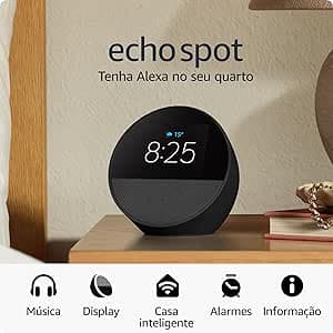 Echo Spot com tela de 2,83” chega por R$445,55 via Pix Black Friday