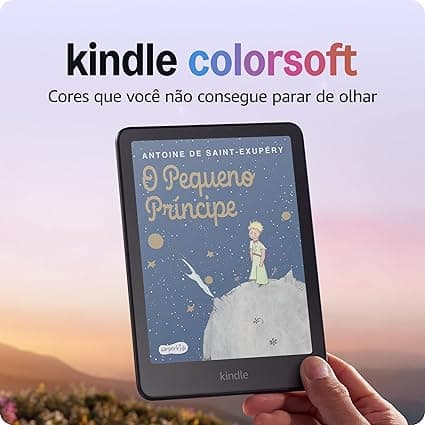 Kindle Colorsoft 16 GB na Black Friday: tela colorida por R$1.063,05