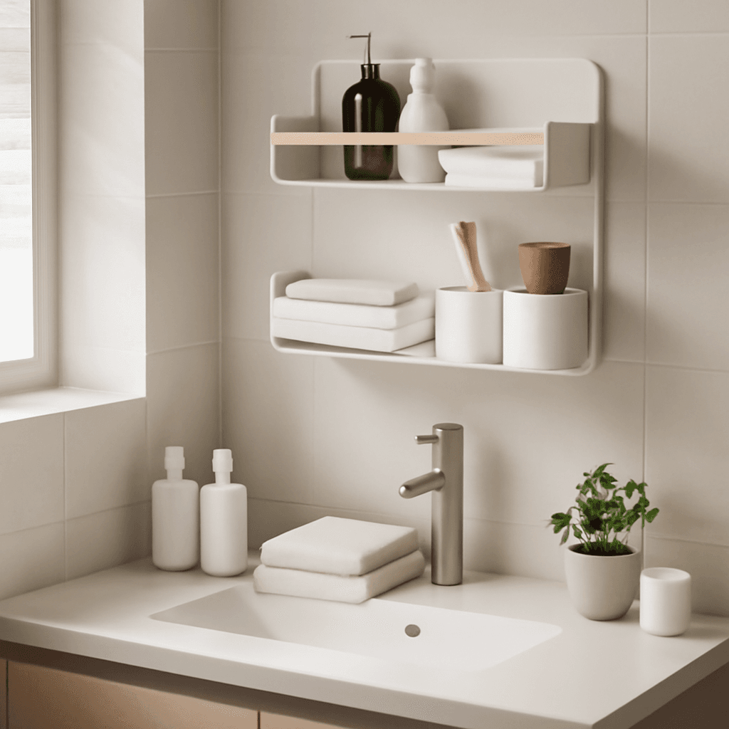 Otimize seu banheiro com estilo: praticidade e organização na rotina