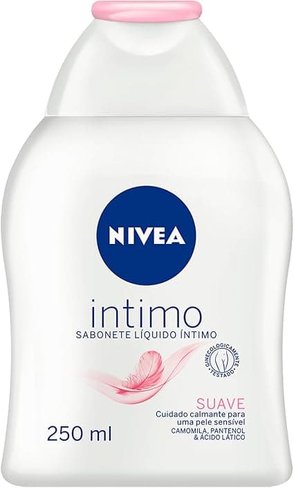 NIVEA Sabonete Íntimo Suave 250ml: de R$17,99 por R$15,99 na Amazon