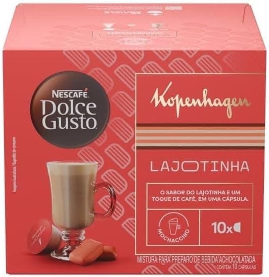 Dolce Gusto Kopenhagen Lajotinha: 10 cápsulas por R$27,90 na Amazon