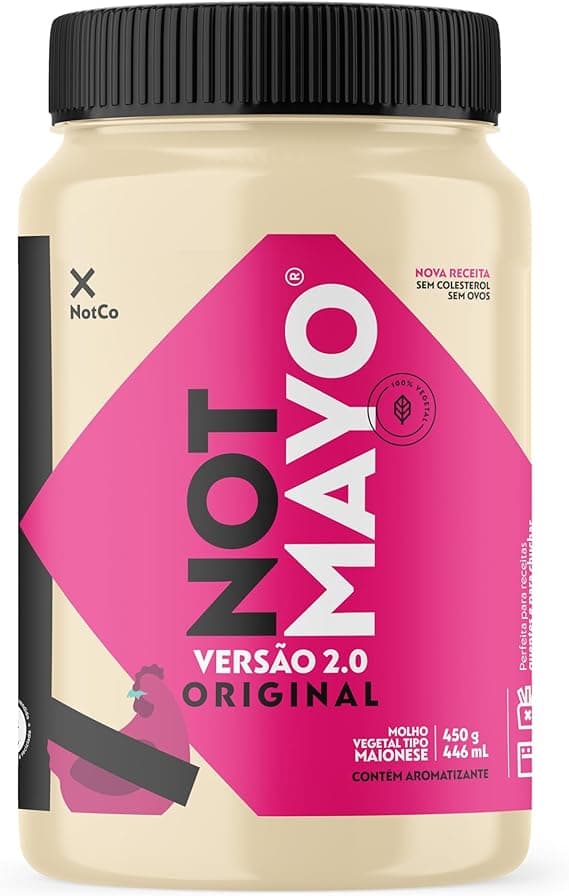 NotCo NotMayo Maionese 450g na Amazon — R$14,99, vegana e sem glúten