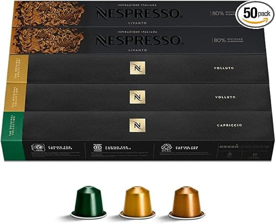 Nespresso Equilibrado Original: 50 cápsulas por R$161,50 na Amazon