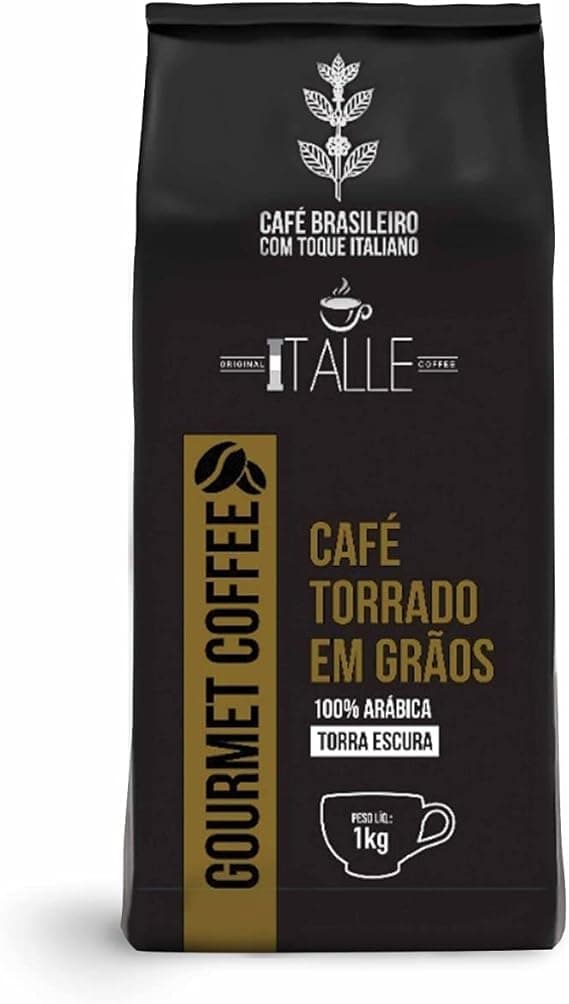 Café Italle 1kg Arábica: torra fresca, frete grátis, R$78,90 na Amazon