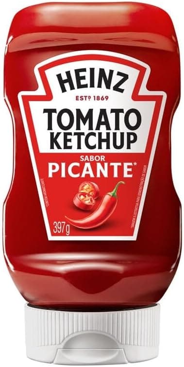 Heinz Picante 397g por R$14,49 Amazon com frete grátis acima de R$19