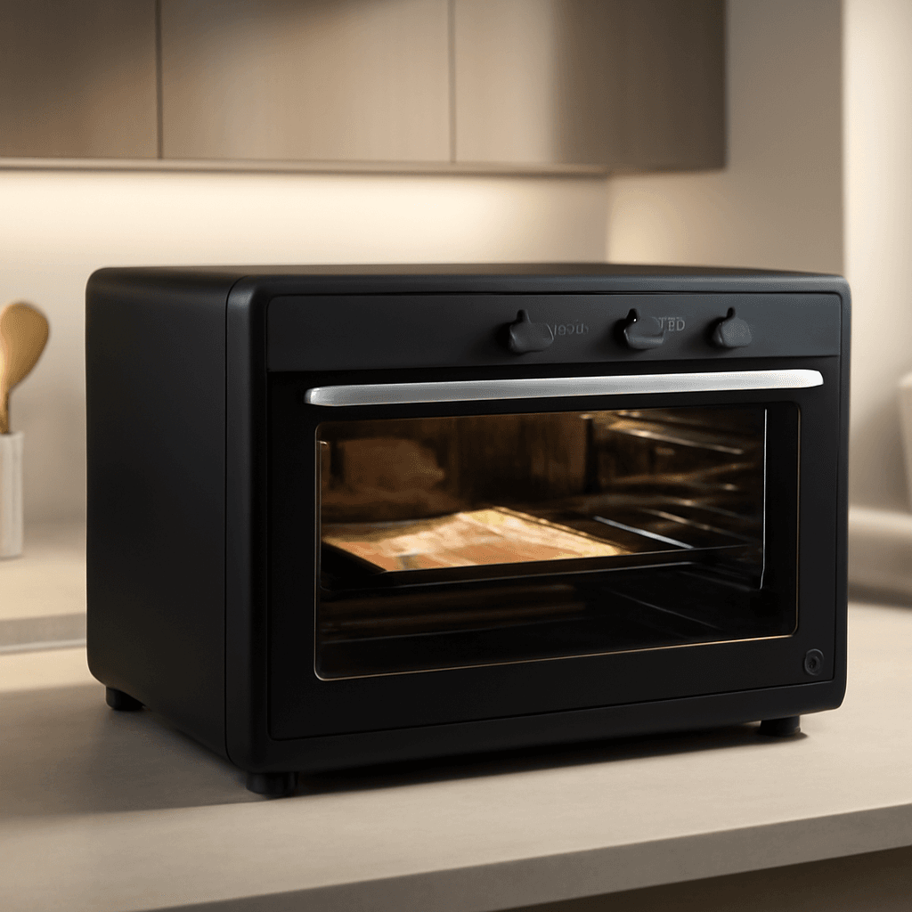 Forno elétrico com função grill que facilita o preparo prático e saboroso na cozinha doméstica