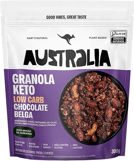 Hart’s Granola Australia: Keto Low Carb Belgian Chocolate – R$39,60