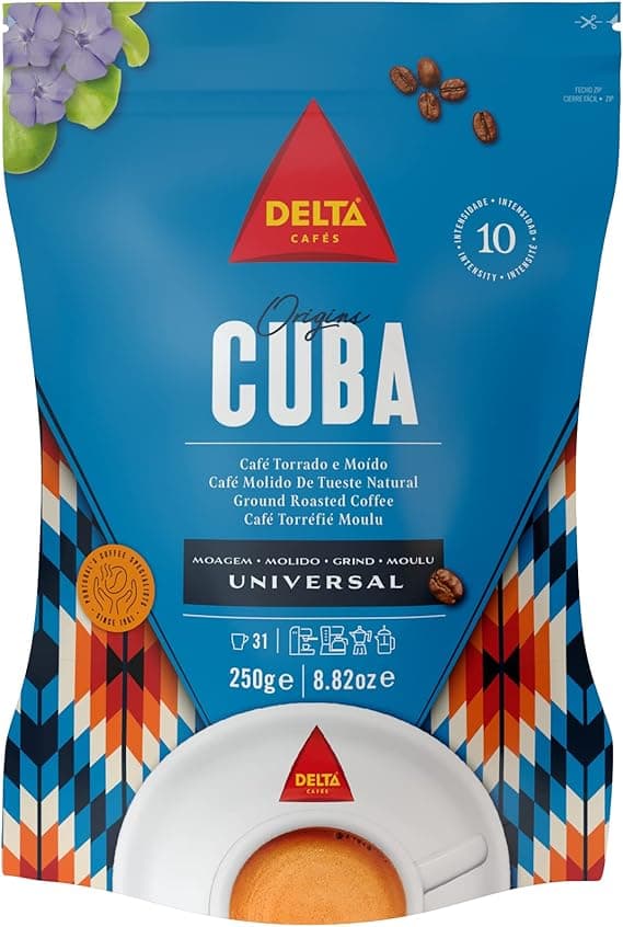 Delta Q Cuba 250g por R$26,97 na Amazon: torra média e notas cítricas