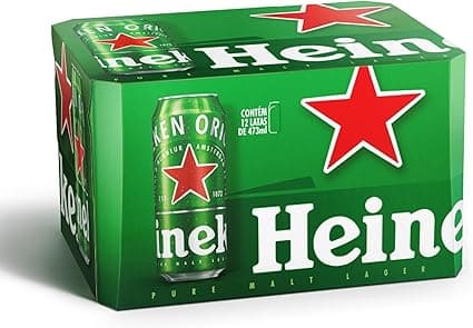 Heineken 12x473ml – R$105,62 na Amazon, entrega grátis antes do Natal