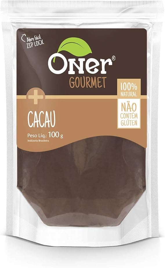 Oner Cacau Em Pó 100% Puro 100 g por R$ 10,20 na Amazon
