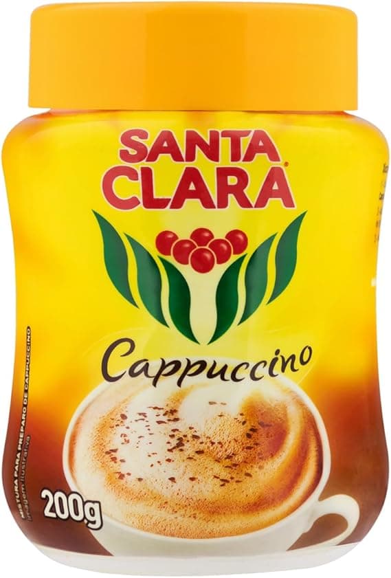 Cappuccino Santa Clara Clássico 200 g — R$ 13,24 na Amazon com frete grátis