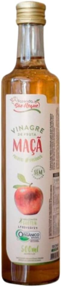 Vinagre Orgânico de Maçã 500ml Glattol (Amazon) R$29,40 frete grátis