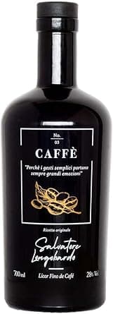 Licor Café Salvatore Longobardo 700 ml R$88,61 Amazon com frete grátis