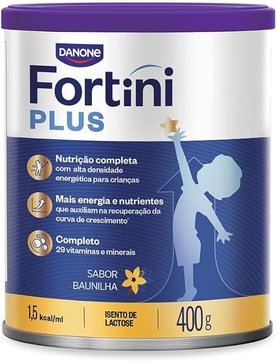 Fortini Plus 400g: hipercalórico infantil por R$57,79 na Amazon