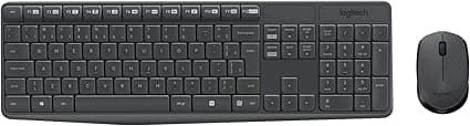 Teclado e mouse sem fio MK235 por R$109,90 na Black Friday Amazon