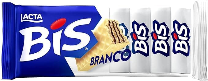 Bis Branco 100,8 g (Mondelez) por R$7,99 na Amazon: crocante e barato