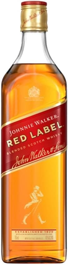 Johnnie Walker Red Label 750ml de R$211 por R$95,17 — whisky acessível