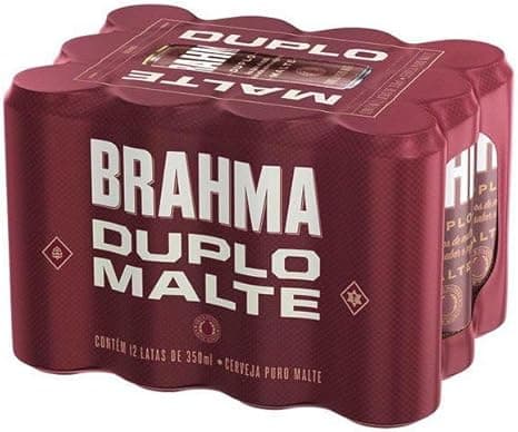 Brahma Duplo Malte Sleek: 12×350 ml por R$50,57 com frete grátis