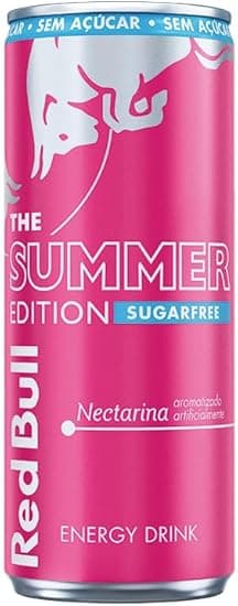 Red Bull Summer Edition Nectarina Sem Açúcar 250ml — R$7,49 na Amazon