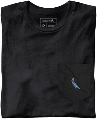 Camiseta Reserva com Bolso Xadrez: 100% algodão por R$55,80 no Pix
