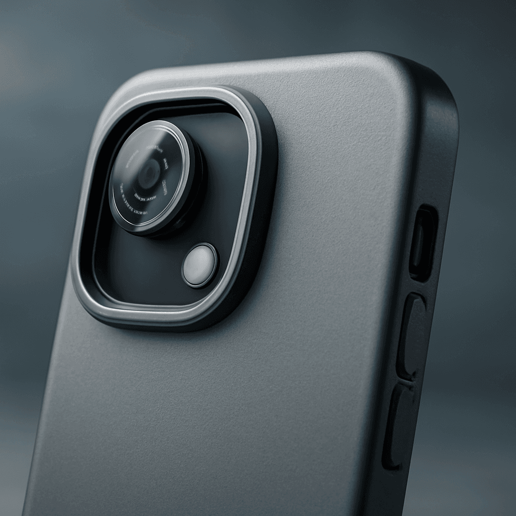 Capa para iPhone com proteção avançada da lente para uso seguro e diário