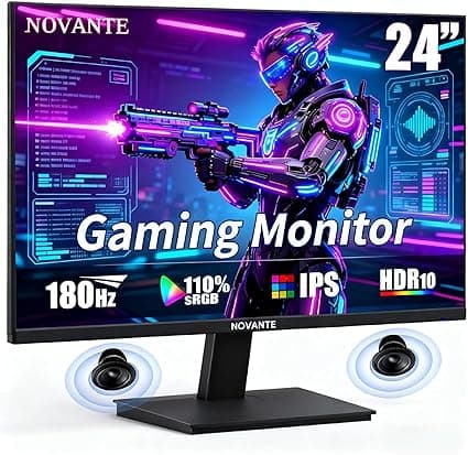 Monitor Gamer IPS 24″ com 180 Hz, HDR400 e G-SYNC por R$ 562,40