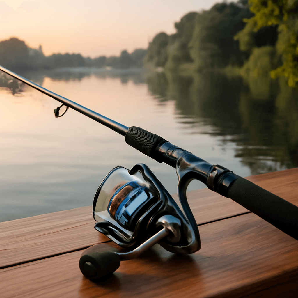 Conjunto de vara de pesca leve e resistente que melhora seu desempenho no dia a dia