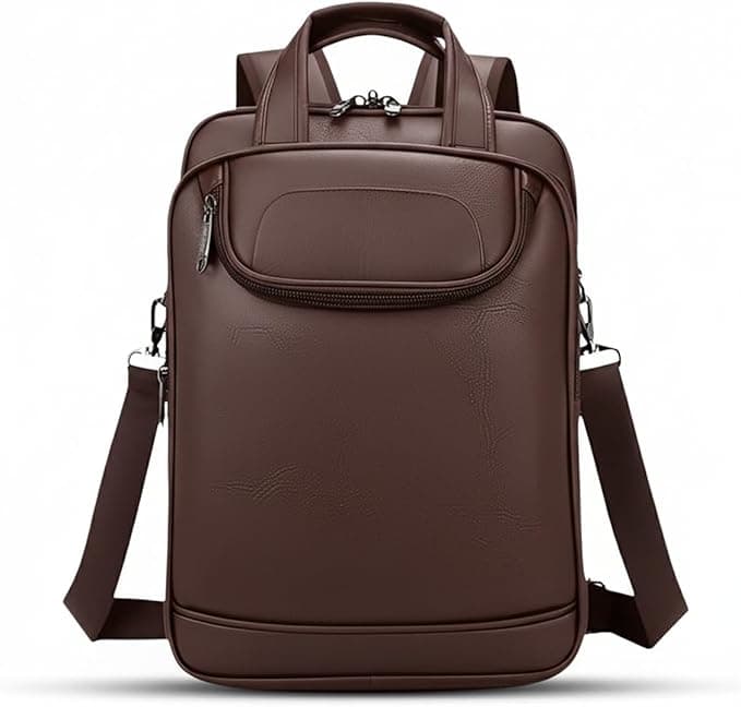 Mochila couro reforçada executiva 30L para notebook — R$159 por R$108
