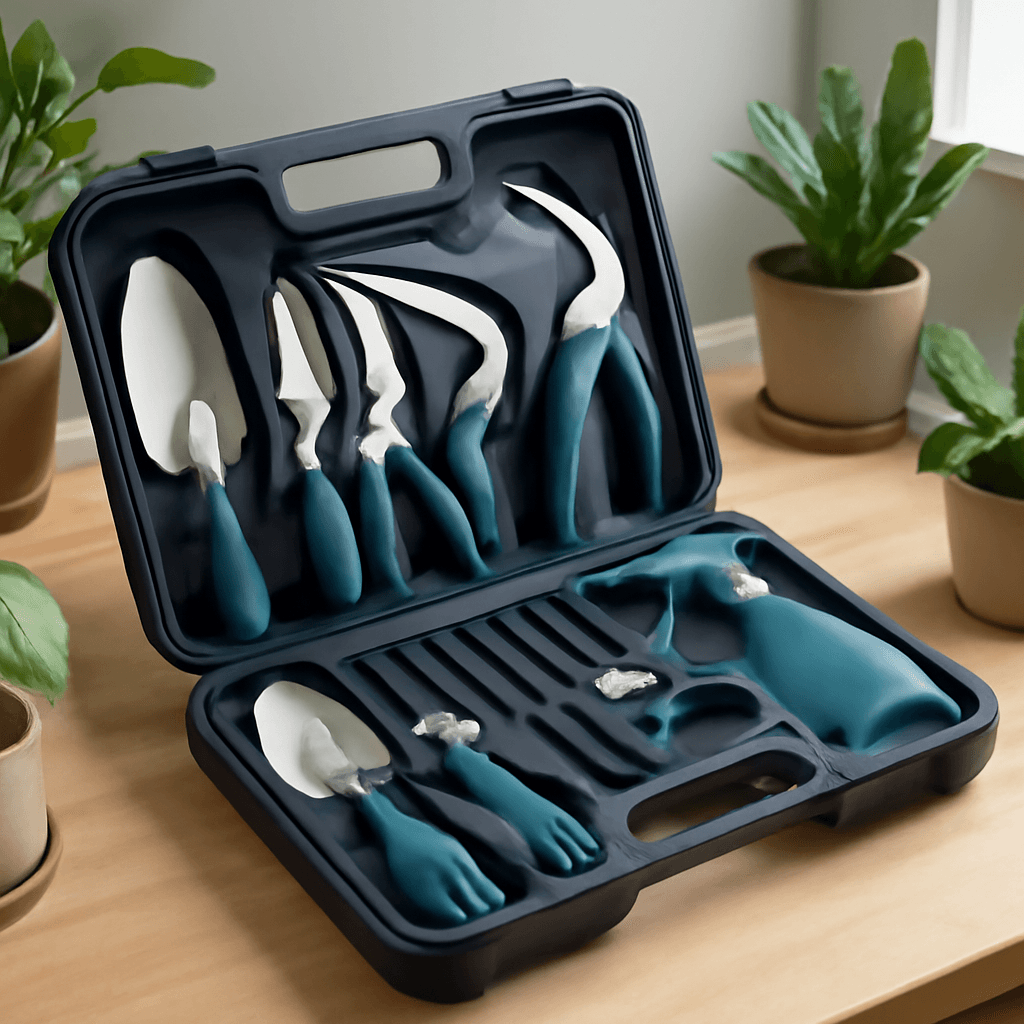 Kit de jardinagem completo que facilita o cuidado diário das plantas em casa